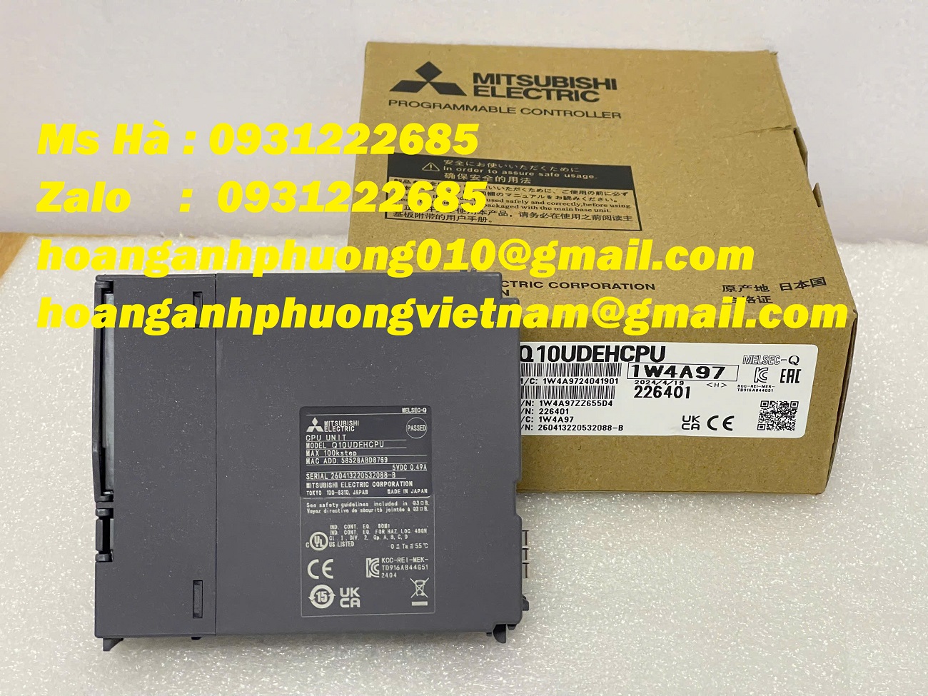 Bộ lập trình CPU Q10UDEHCPU mitsubishi - Hiệu suất sao - giá tốt